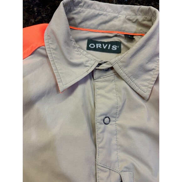 Orvis PRO LT Hunting Shirt Color Sand/Blaze Size S NWOT - Picture 8 of 10